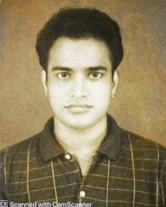 ১৯৮৮ সালে কলেজ পড়ুয়া দর্পণ কবীর দর্পণ কবীর